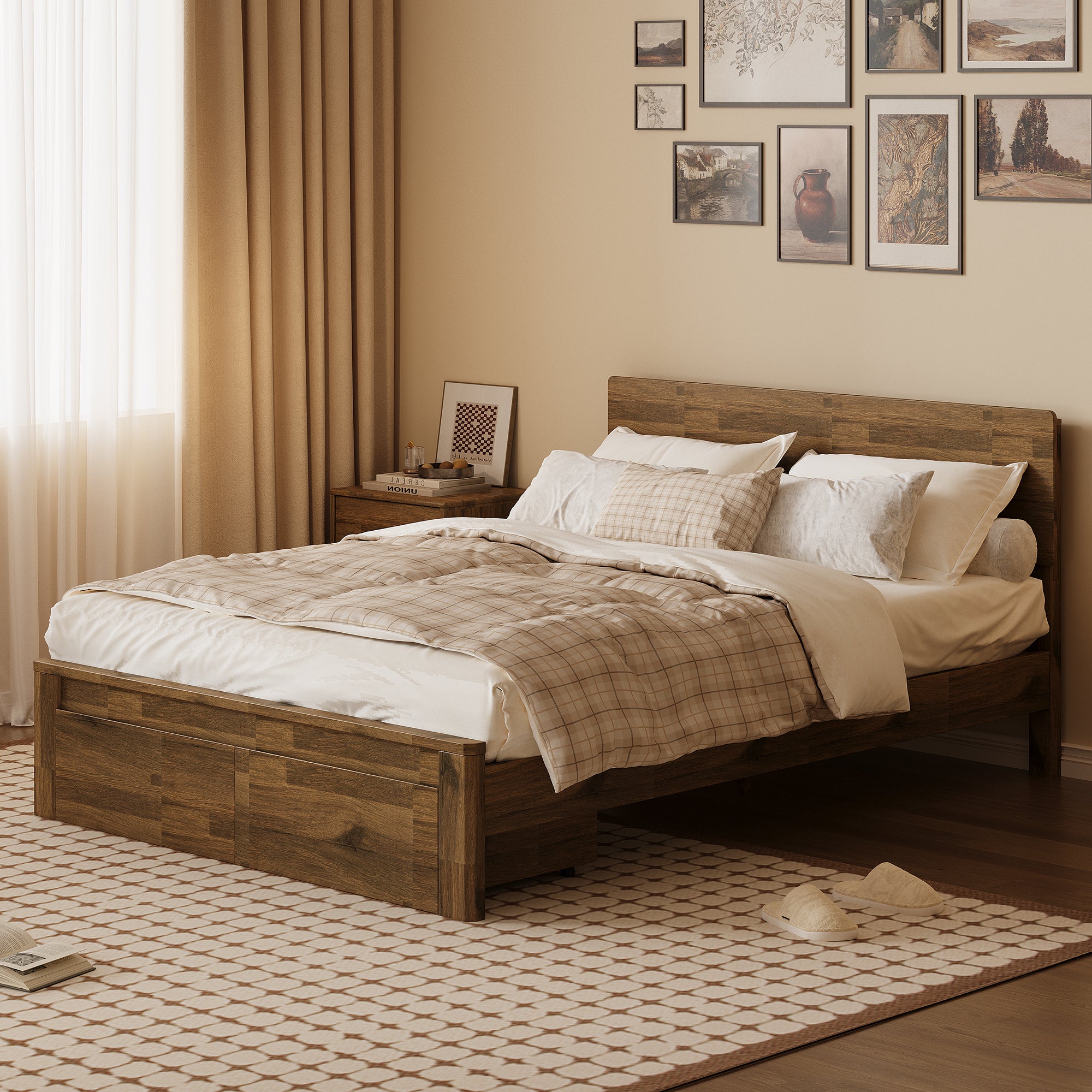 Corsi Storage Bedframe, Queen